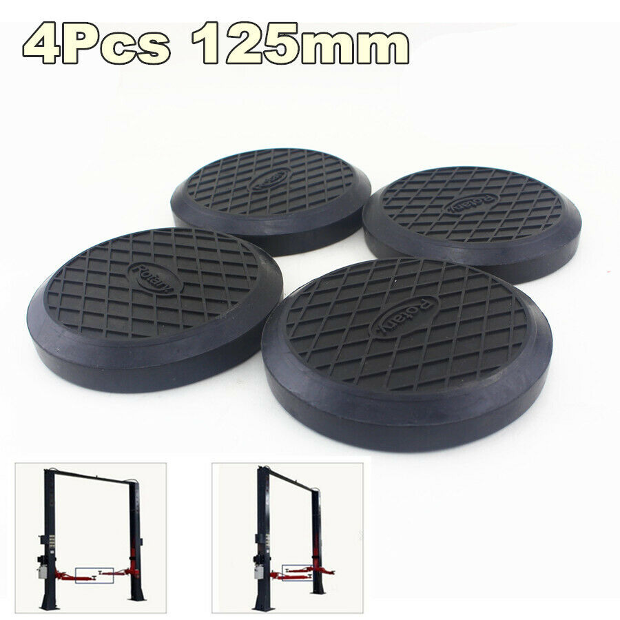 Universal 4Pcs 125mm Rubber Arm Pads lift Pad For Auto Lift Car Auto Truck Hoist