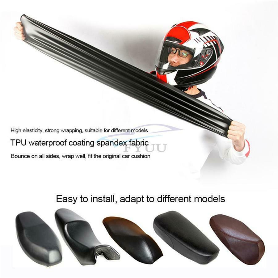 1PCS XL Motorcycle Seat Cover Black Waterproof Dustproof Universal Accessories