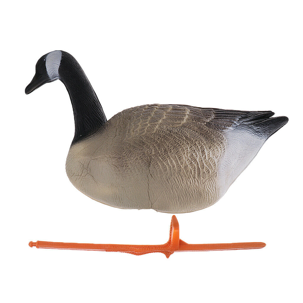 Full Body Goose Hunting Decoy Lawn Ornaments Garden Decors Standing Goose