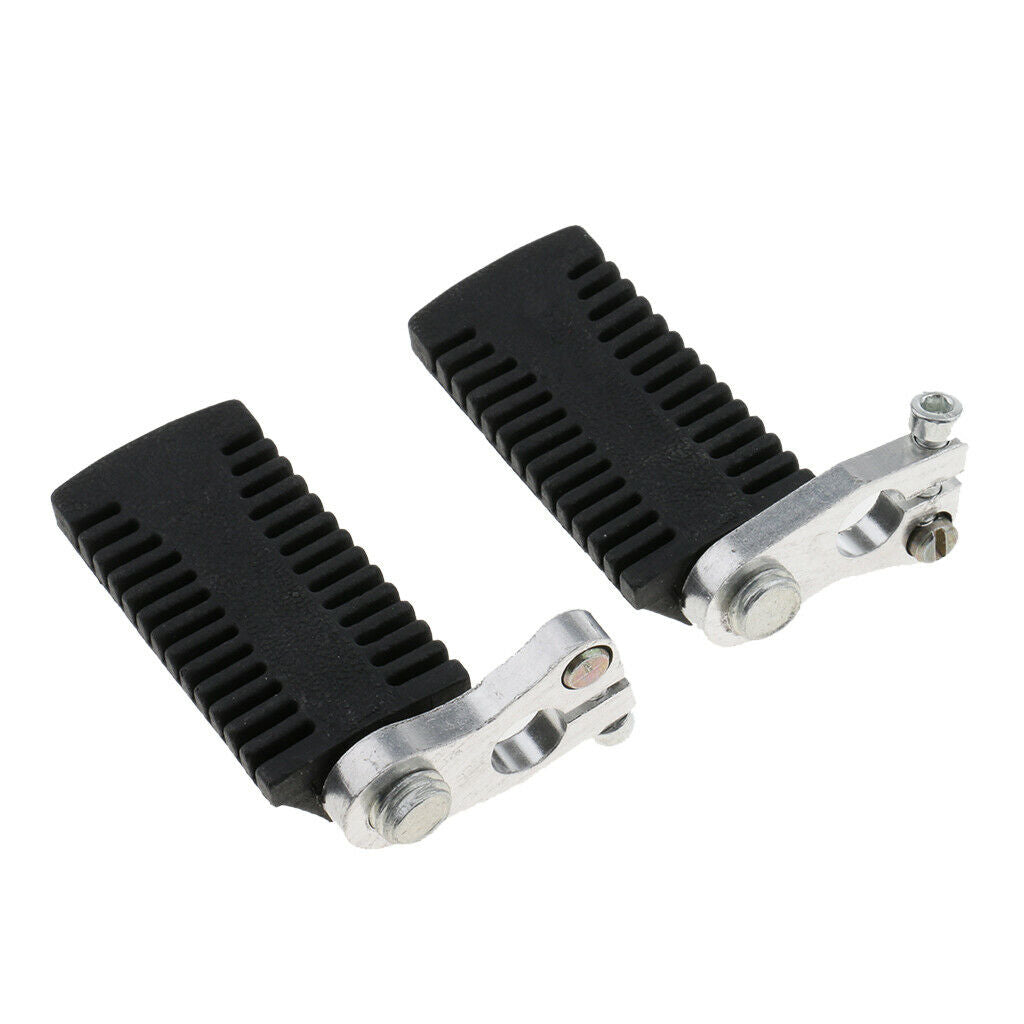 1 Pair of Motorcycle Footrests Footrests Footrests Pedals Folding for For
