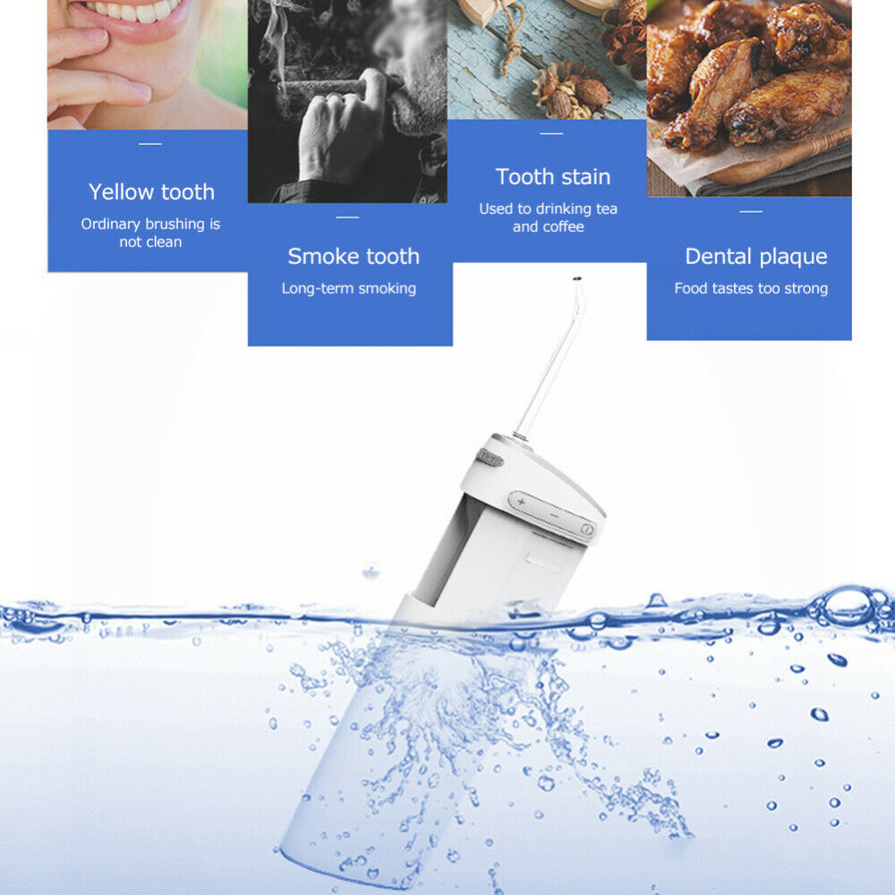 Electric Oral Irrigator Dental Water Floss Teeth Cleaning Flusher USB Charging