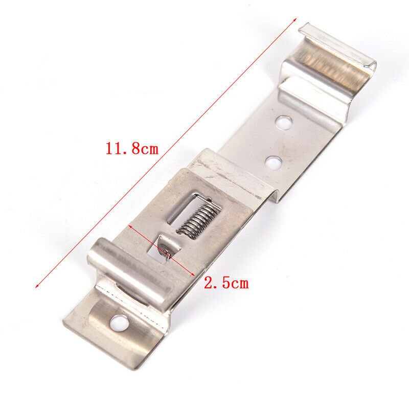 1pair Car License Plate Frame Holder Trailer Number Plate Clips Spring Lo.l8