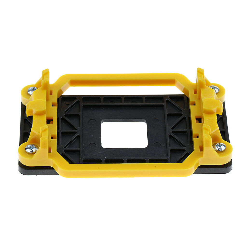 Yellow Plastic AMD CPU Fan Stand Bracket Base Socket Replacement for AM2