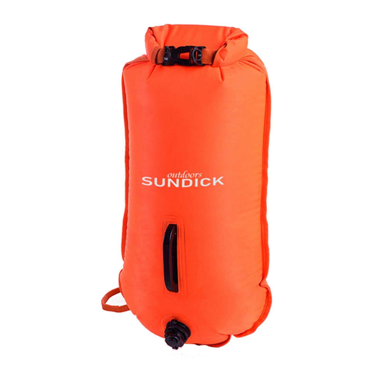 Waterproof Swim Buoy Inflatable Dry Bag with Wait Belt Open Water Swim Floats