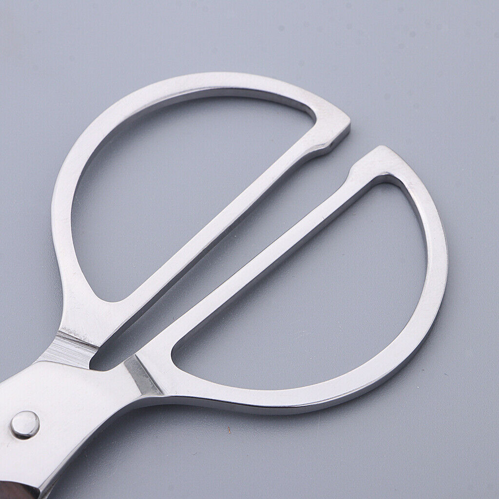 Cigar Scissor Metal Cigar Cutter Scissors Round Head Cigar Clippers