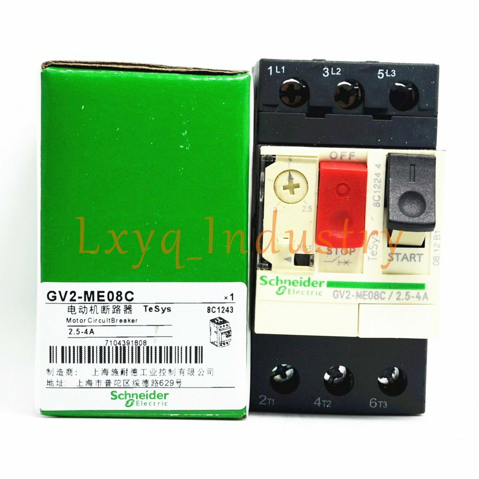 Schneider Circuit Breaker GV2-ME08C 2.5-4A Brand New Quality Assurance &LI