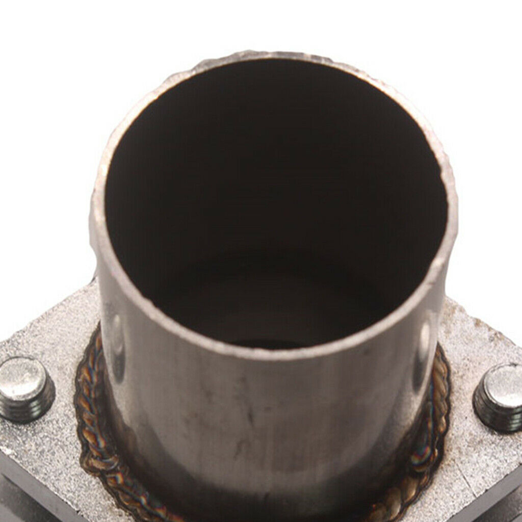 1pc 2" OD Universal Quick Fix Exhaust Triangle Flange Repair Pipe Kit