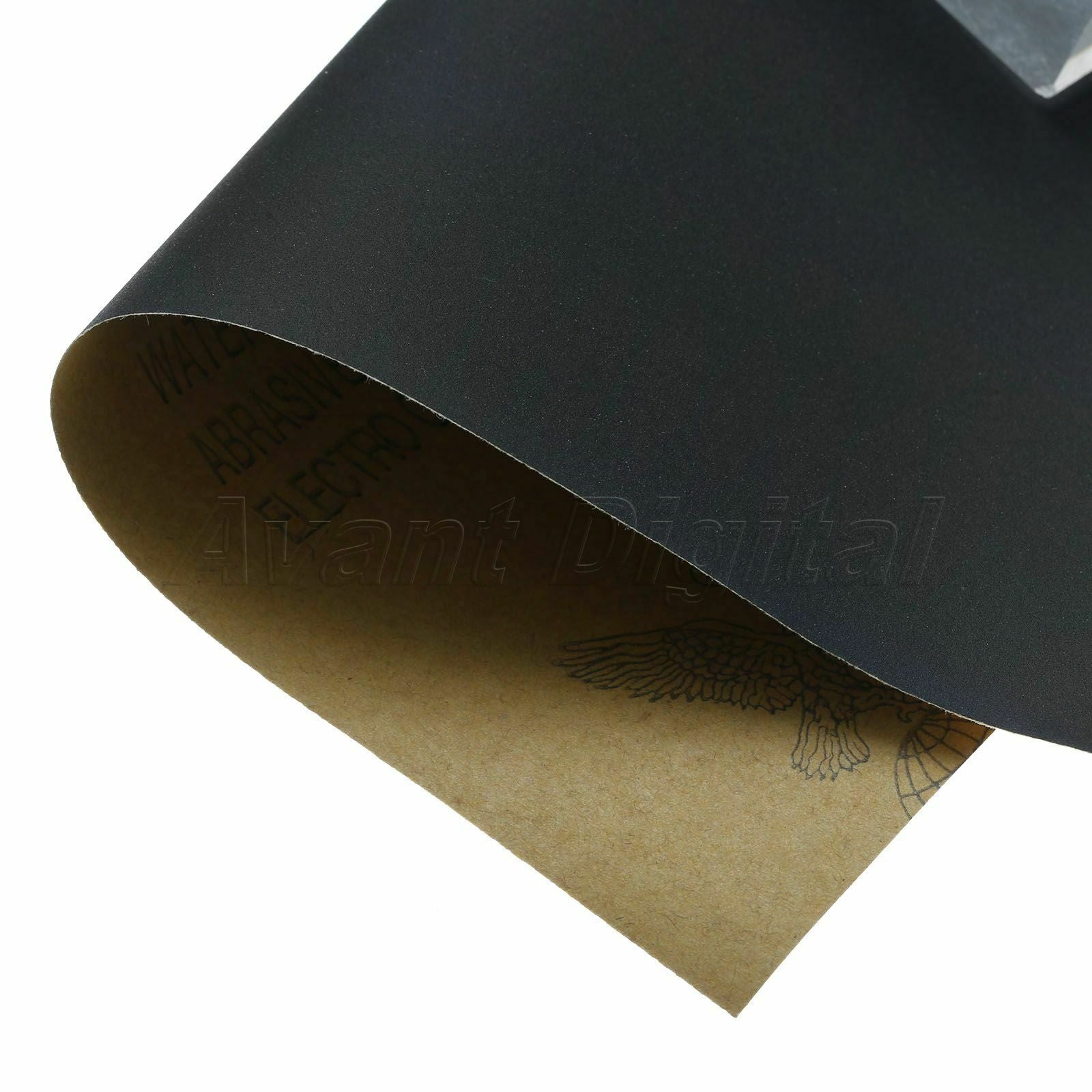 Waterproof Abrasive Paper Grit P600 P1000/P1500/P2000 Rectangular Sandpaper 5pcs