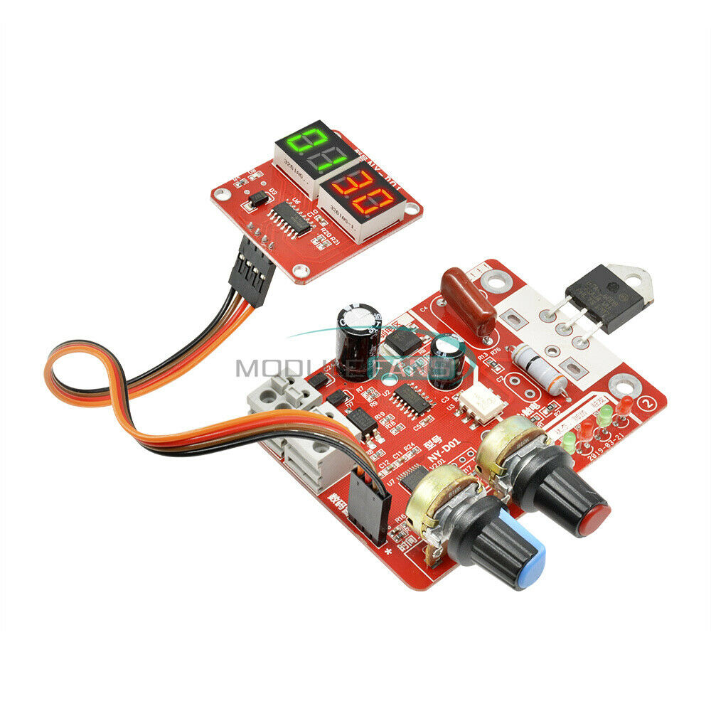Digital 100A Spot Welder Machine Controller Time Current Control Board