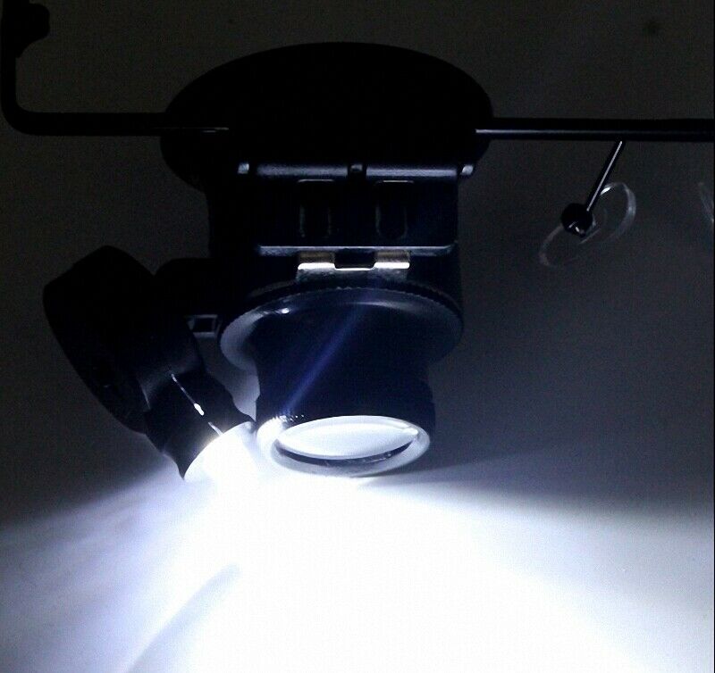 Glasses Type Watch Repair Magnifier With LED Light