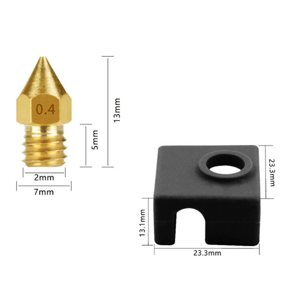 9Pcs/Set Assembled Extruder Hot end with Capricorn PTFE Tube for Ender 3/3 Pro