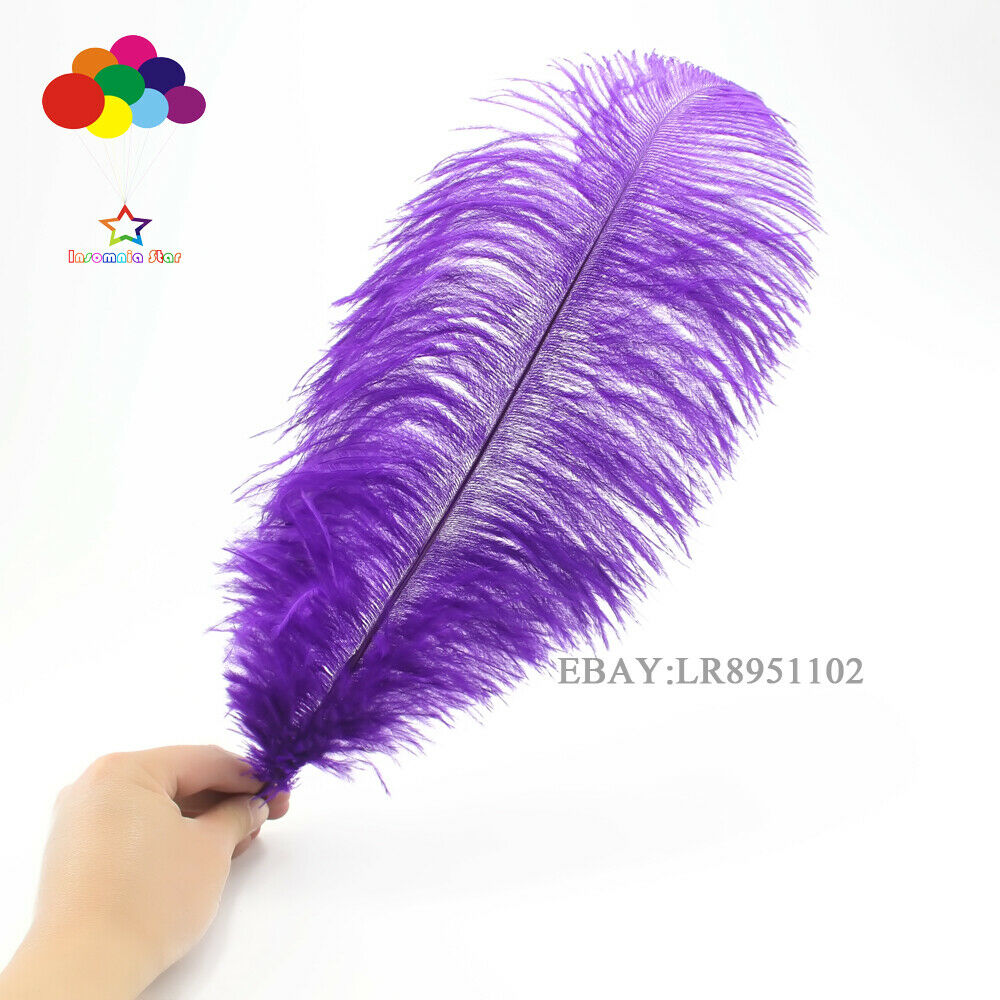 8-10" 50pcs ostrich feather for wedding table centerpiece Premium Medium Sized