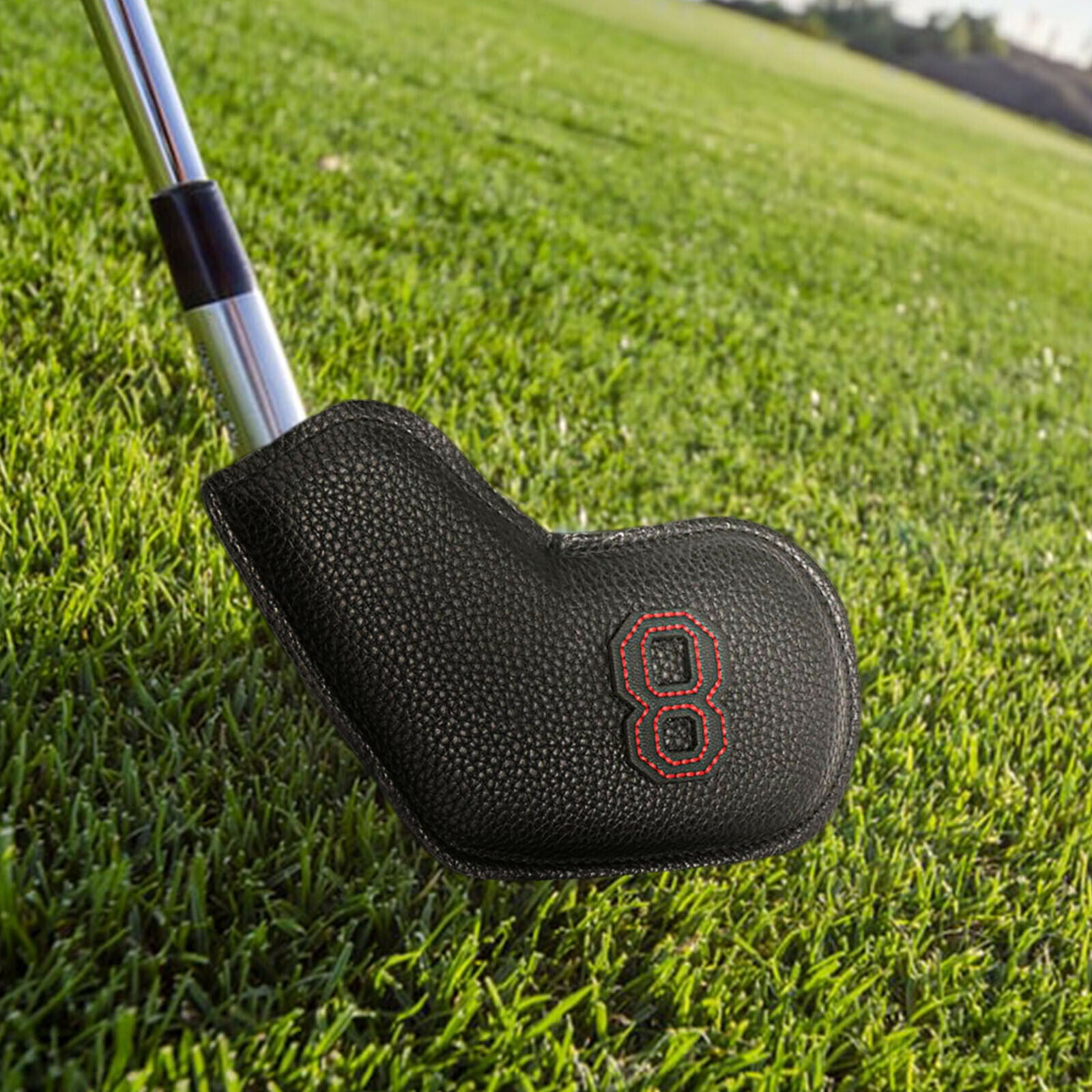 11Pack PU Golf Club Iron Cover Guard Unisex Headcover Fits All Driver Clubs