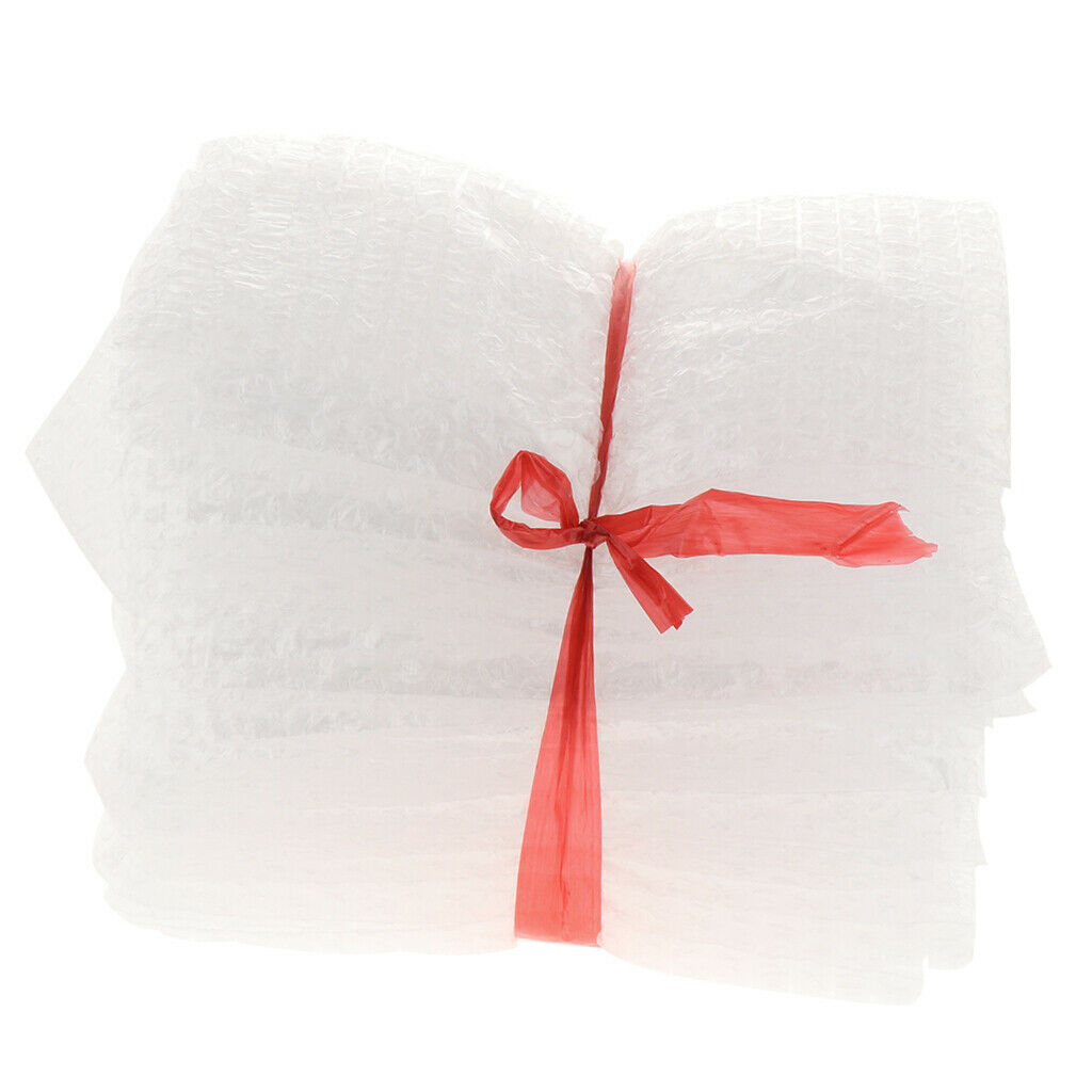 Pack of 50, Bubble Out Pouches Bags Wrap Cushioning Clear  20x25cm
