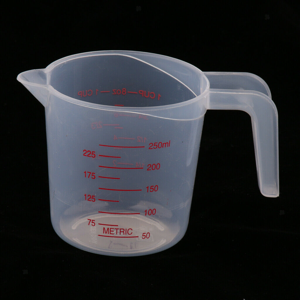 Transparent Plastic Measuring Cup For Young Parrot Baby