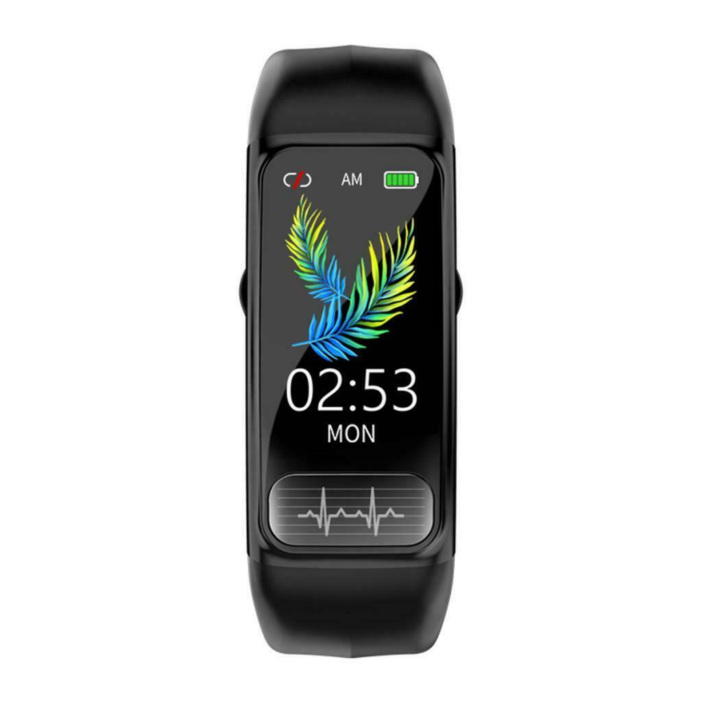 Smart Watch Monitor Wristband Sports Fitness Tracker Bracelet Black