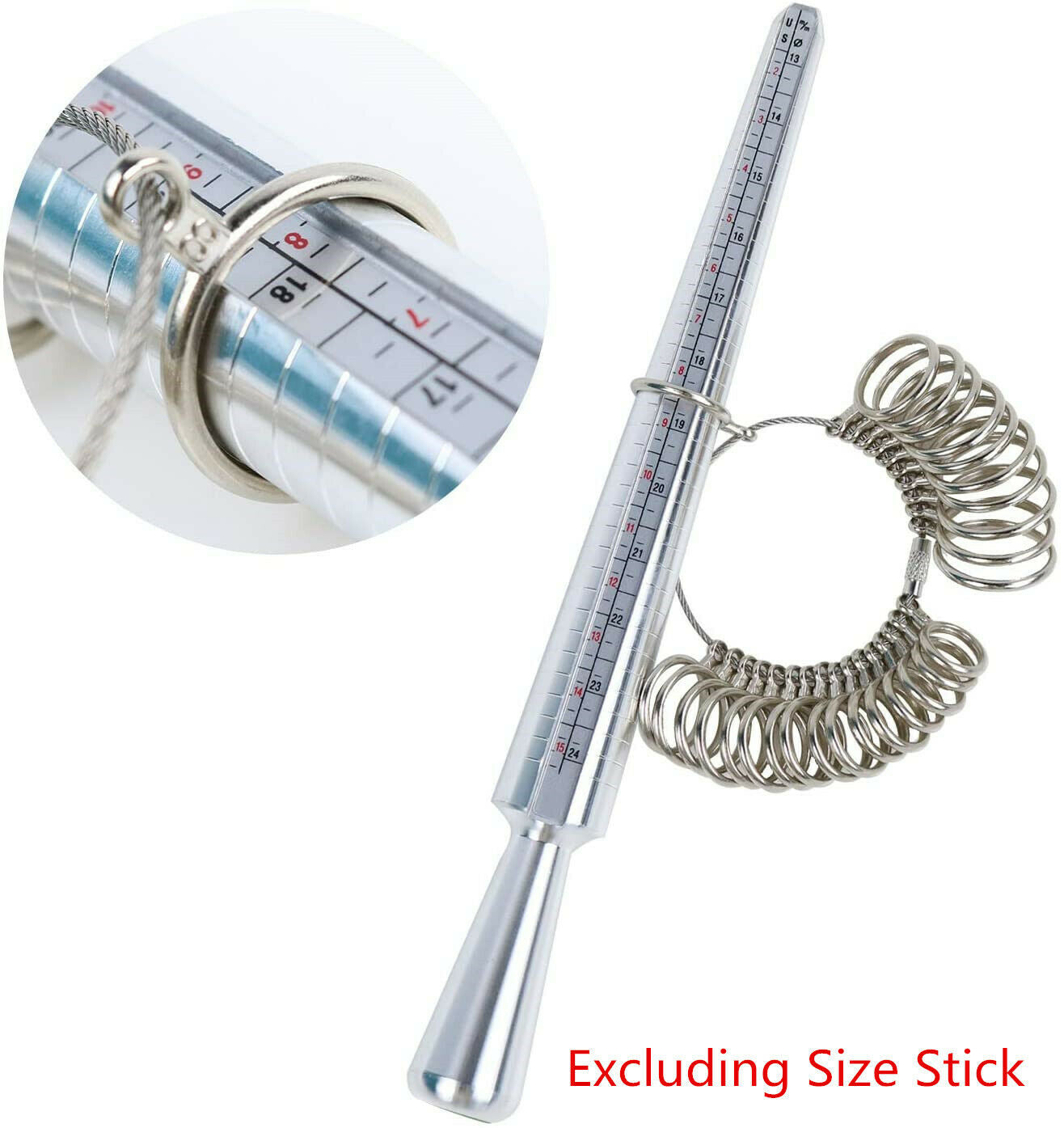 Ring Sizer Finger Measure For Men Women UK / EU Sizes A - Z +6 Gauge Official UK