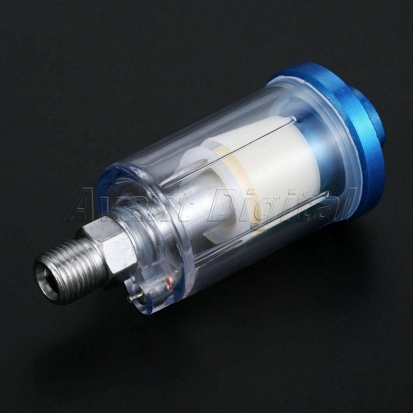 Gravity Feed Spray Gun Air Line Mini Filter & Regulator Paint Primer Metal Flake