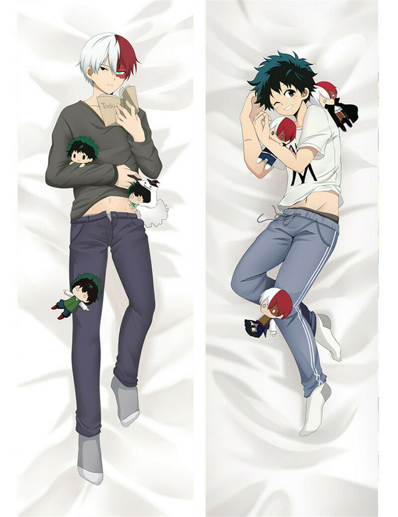 Todoroki Shoto Midoriya Izuku My Hero Academia Anime Body Pillow Case Cover