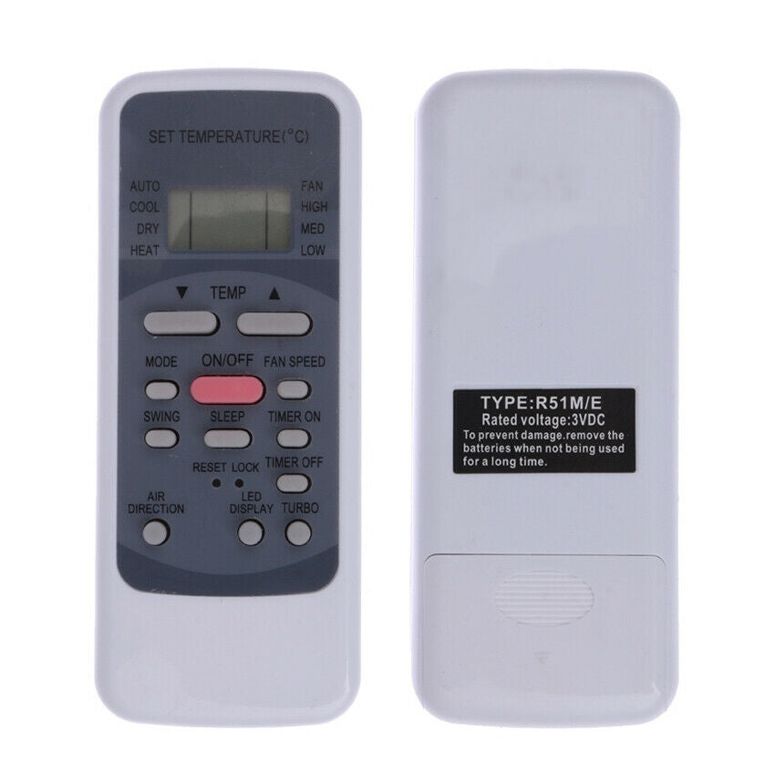 Smart Remote Control For Midea R51M/E R51D/C AC A/C Air Conditioner