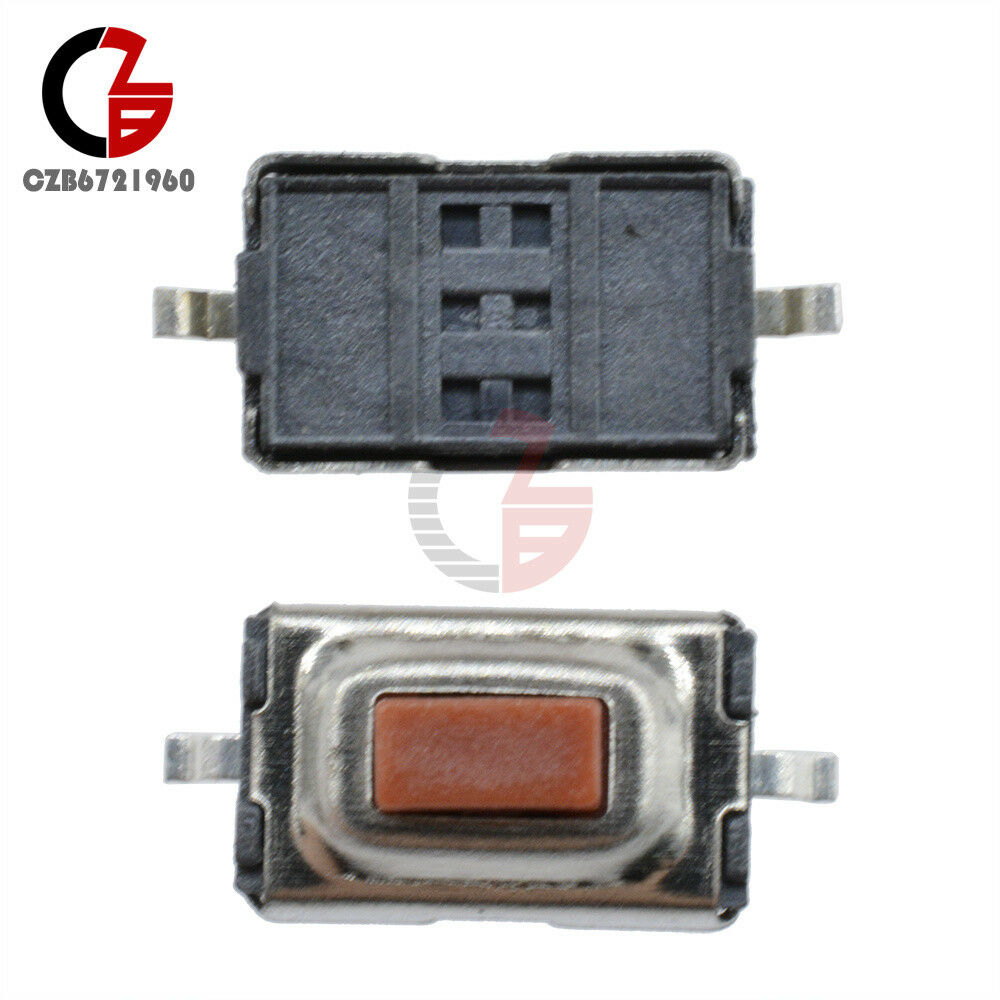 50PCS 3x6x2.5mm Tactile Push Button Switch Tact Micro Switch 2 Pin SMD