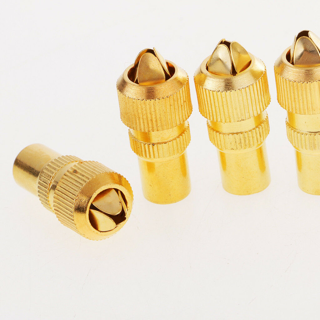 10x TV Antenna Aerial Male Connectors Coaxial RF Cable Plug Grip End Adapter