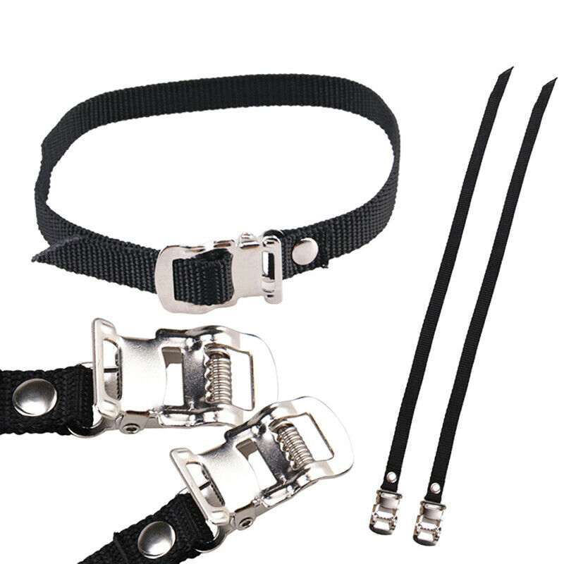 1PC Pedal Straps Bicycle Feet Strap Bike Strap, Toe Clip Strap, Blac.l8