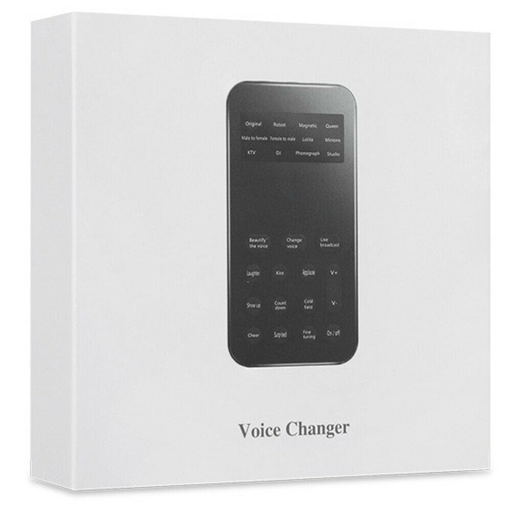 Portable Universal Mini Sound Card Voice Changer Plug Play for Phone Laptop