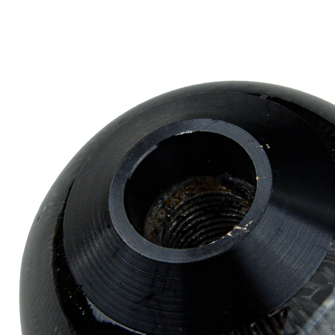 Gear Shift Knob Round Ball Shape Car Carbon Fiber Style M8/M10*1.25 M10*1.5！