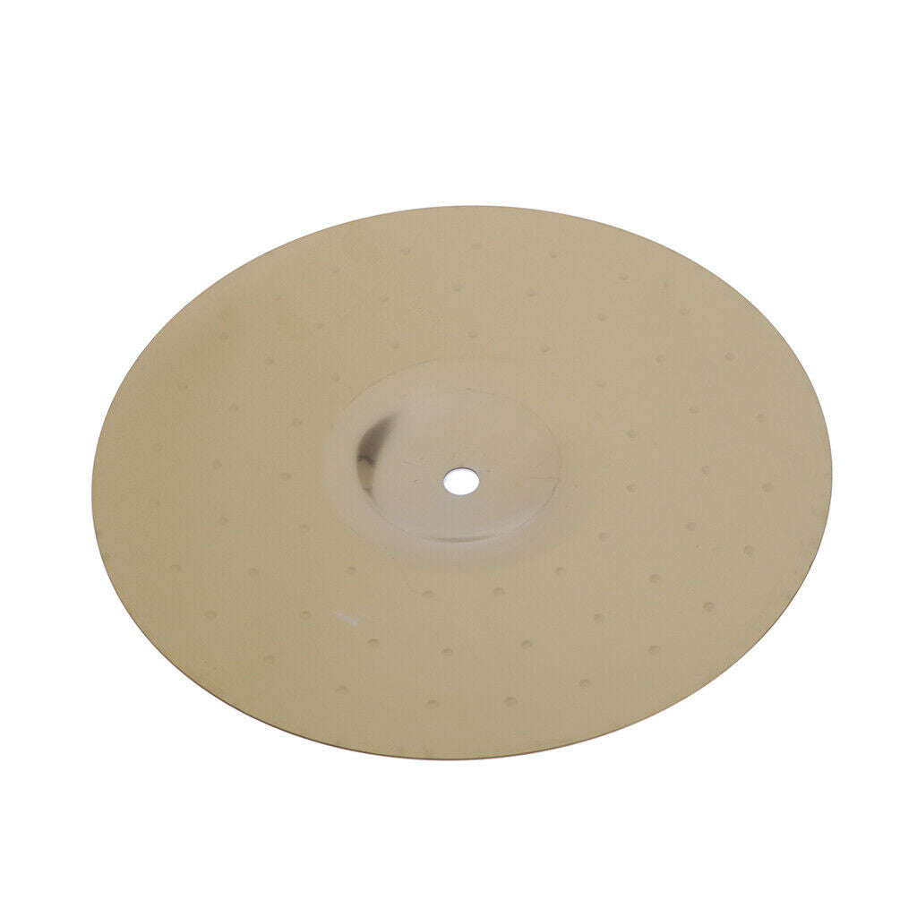 1PC 10" Golden Alloy Crash Cymbal Hi Hat Cymbals for Drummer Accessory