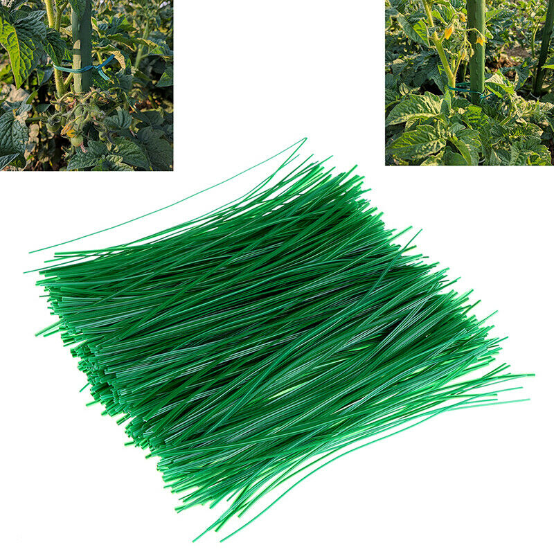 500pcs Green Gardening Vine Climbing Plants Cable Tie Lines Grape Rattan .l8