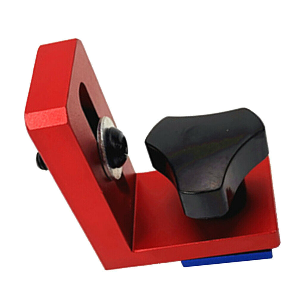2 Pieces Miter Track Stop for T-Slot T-Tracks DIY Woodworking Tools