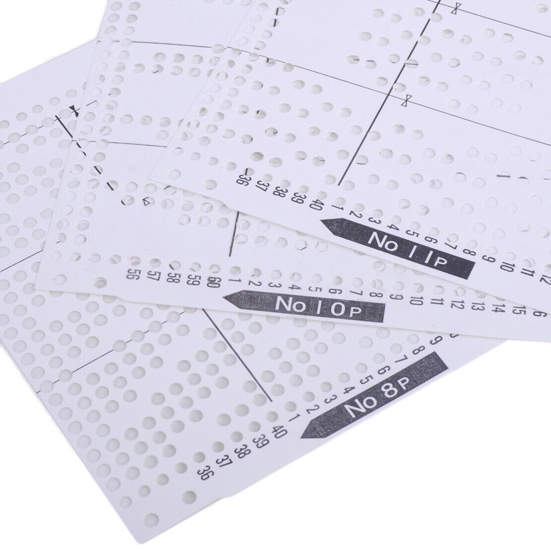 Set Pre Punched Card Kit Fit for Brother KH260 Knitting Needlework Machine An