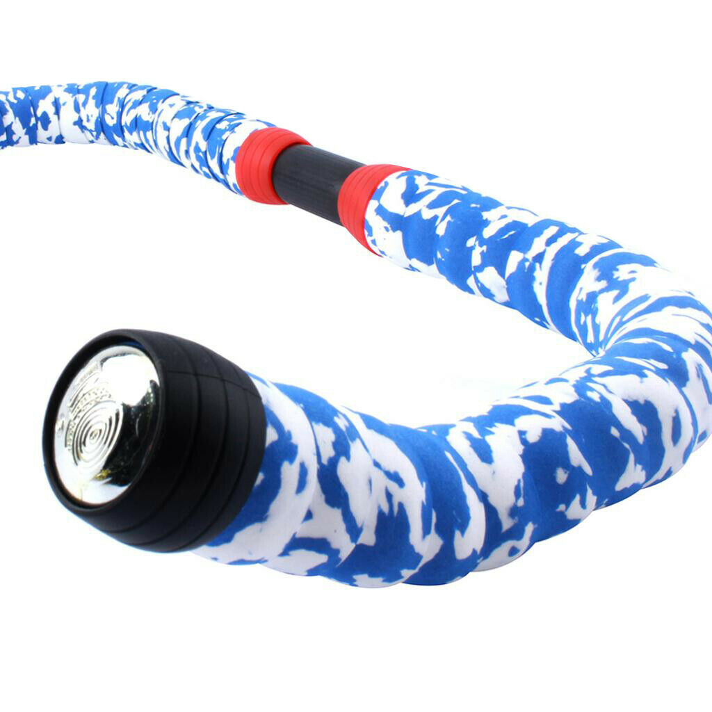 Road Bike Drop Bar Fixed Gear Bicycle Handlebar Tape Bundle Fixed Ring Black
