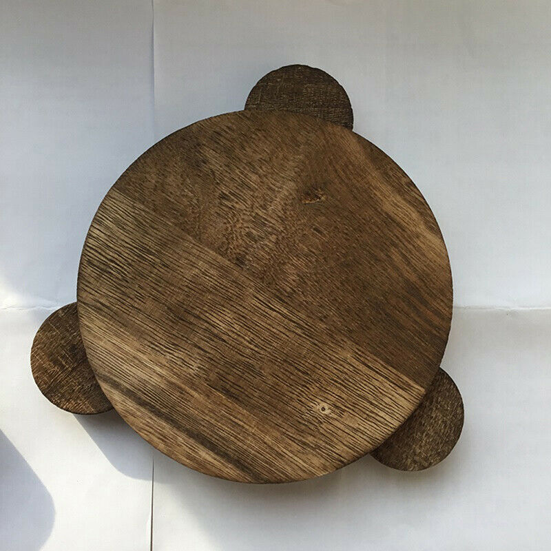 Astrology wood Candlestick table Pentacle altar plate Divination AccessorieBDAU