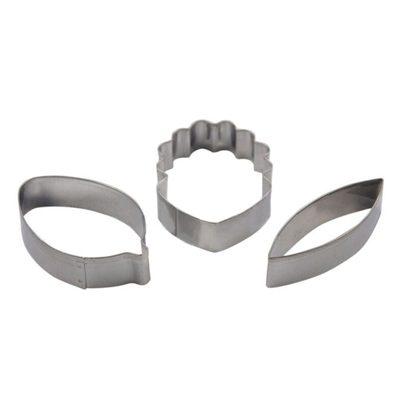 Cake Cookie Cutter StainlessSteel FOUR-C Orchid Flower Cattleya Sugar Roll.l8