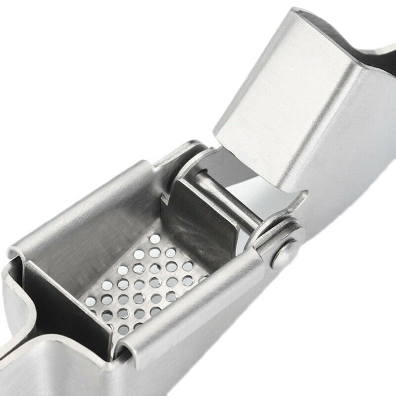 Manual garlic press household garlic crusher stainless steel food grade 304