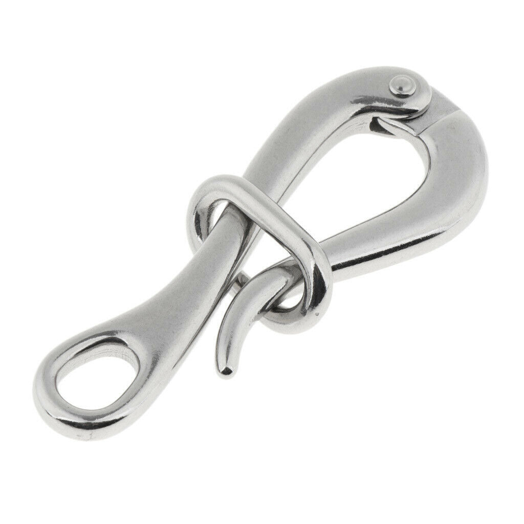 4Pcs Pelican Hooks Shackle 316 Buckle Fasteners Marine Accessories for Boats