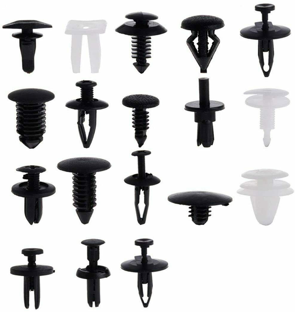 415 Pcs Plastic Rivet Bumper Push Clip + Removal Tool Fastener Fender