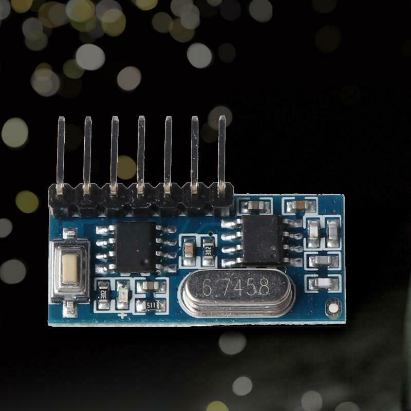 433mhz Wireless RF Receiver 1527 Learning Code Decoder Module For Remote Control