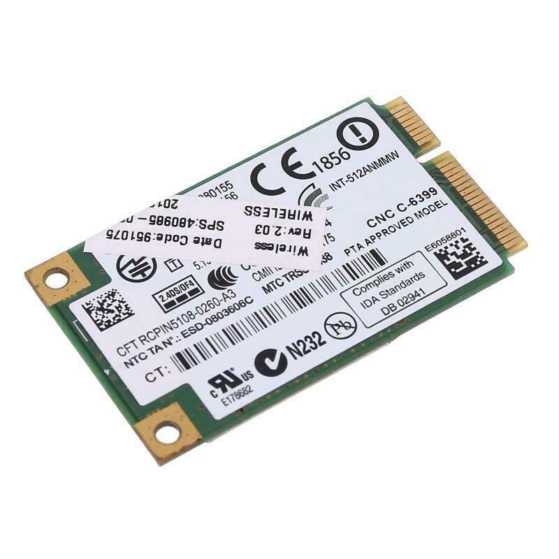 WiFi Link 5100 AGN 300M Wireless Card 2.4G + 5G Dual Band Web Card for CQ40 CQ45