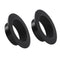 1 Pair BB Threaded Shaft Press-In Bearing Protection Cover Dustproof 24mm Inner