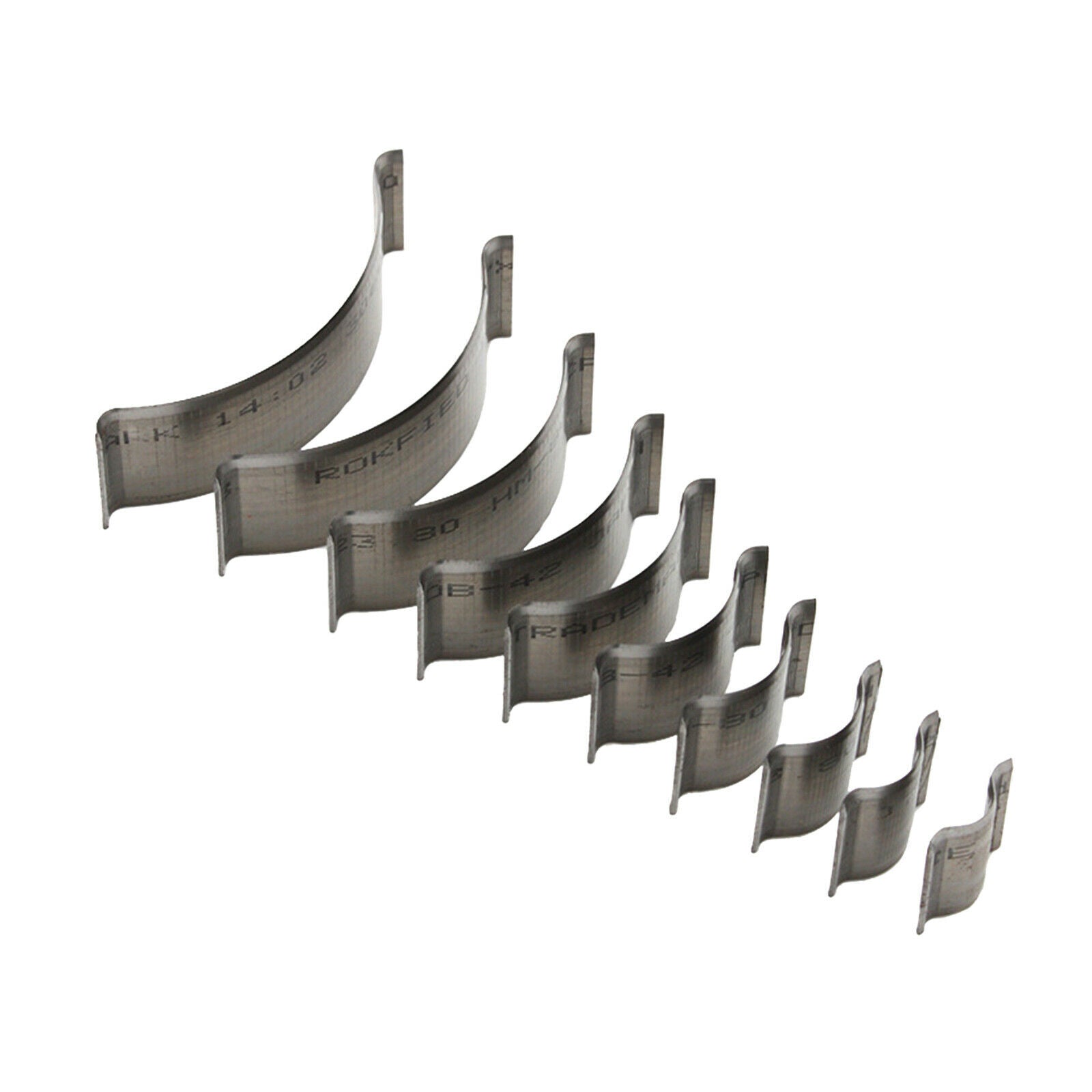 10pcs Steel Corner Cutter Trimmers Set Wallet Corner Punching Die Cut Tool