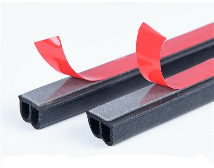 5M Upgraded B Type Car Door Seal B Pillar Hood Trunk Rubber Seal Strip Mouldings