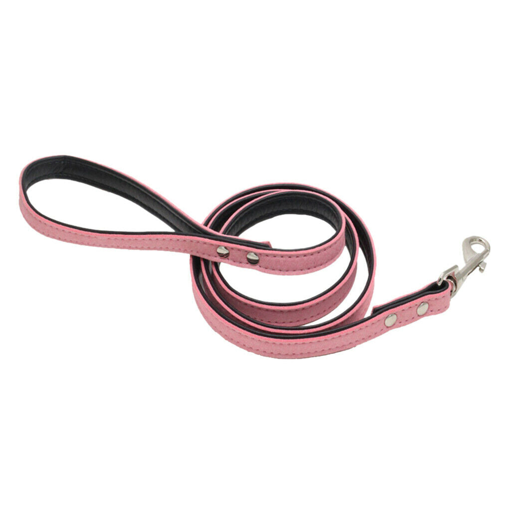 Bling Diamond Crystal Leash Harness Adjustable Collar Chest Strap + Dog Pet