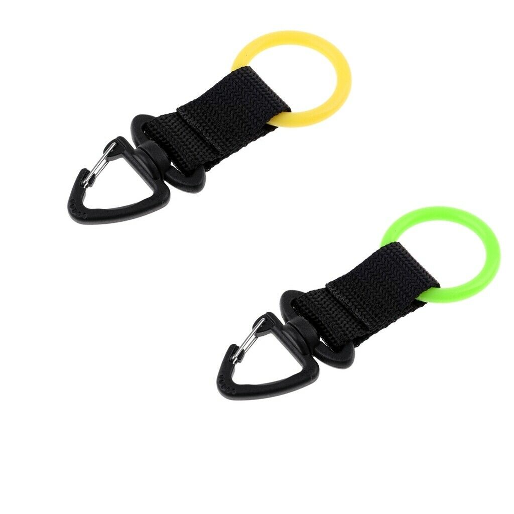 Webbing Regulator Snorkeling Mouthpiece Holder Lightweight Retainer Yellow