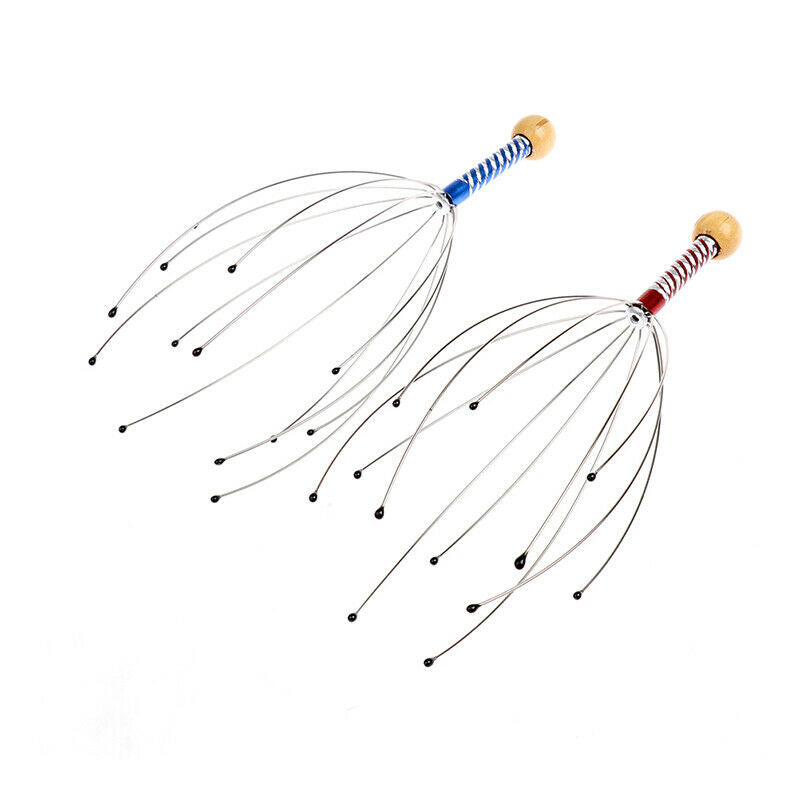 The Head Massager Octopus Claw Massager Tool Head Scalp Neck Stress Release