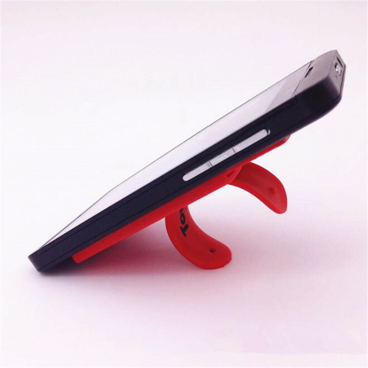 Useful Silicone Wallet Credit Card Stick on Adhesive Holder Pouch Case For Phone