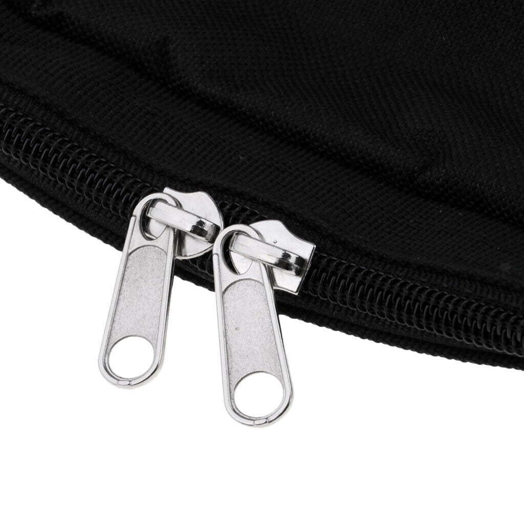 Waterppof Black Golf Travel Bag Club Durable Zippered Carry Case Carrier with