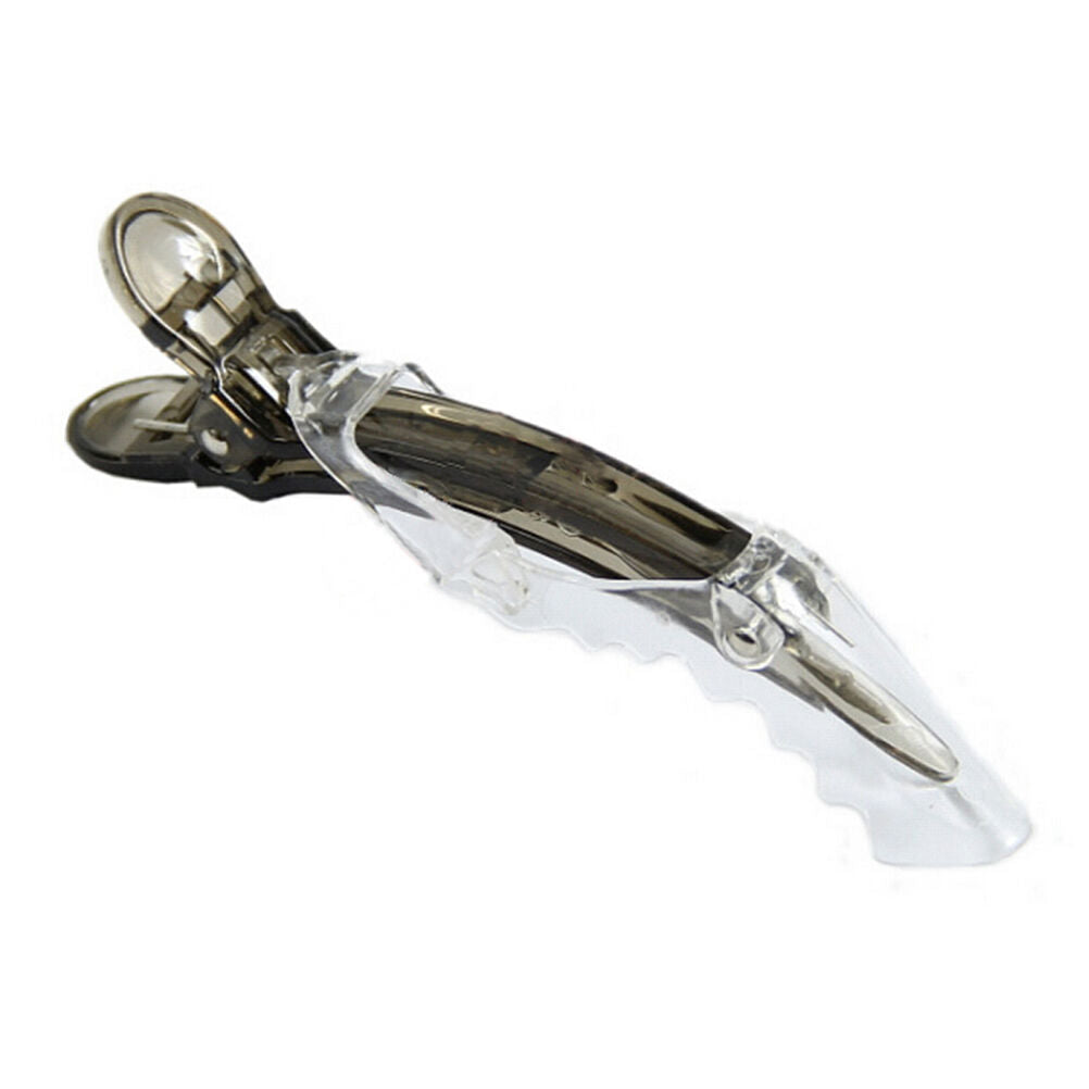 10X Sectioning Alligator Hair Clamp Clips For Hairdressing Salon Styling ASP.DD